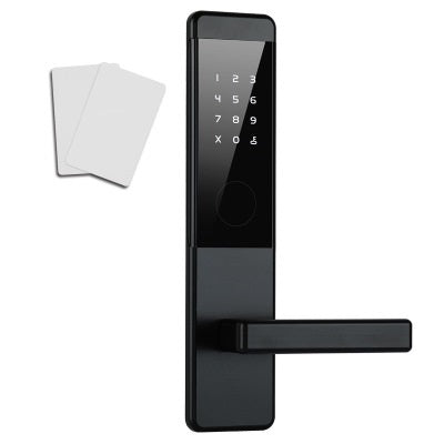 Electronic Card Induction Smart Lock Remote APP Bluetooth Temporary Password Lock - The Online Oasis